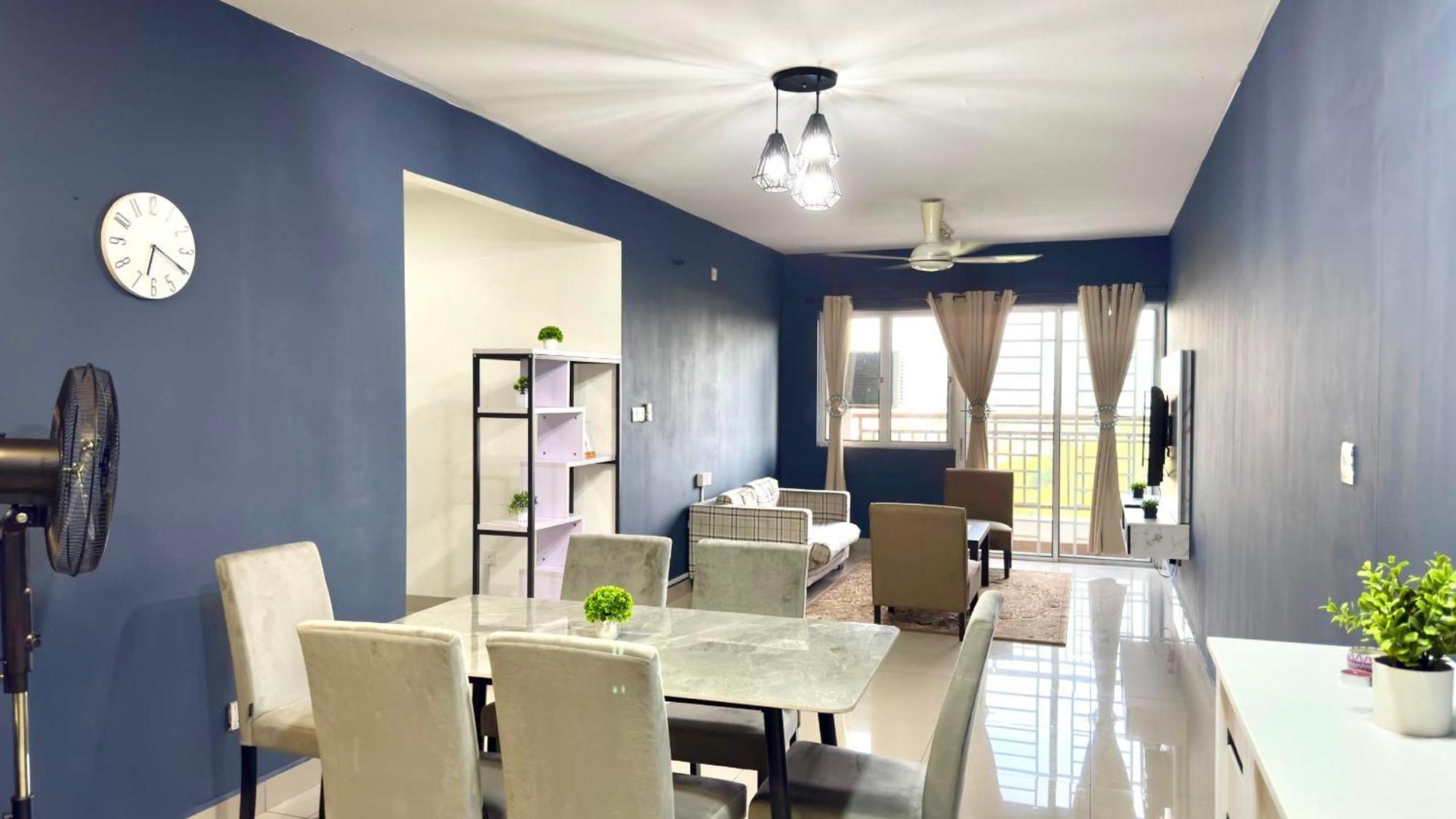 Apartment Puncak Alam Cozy Blue Escape *